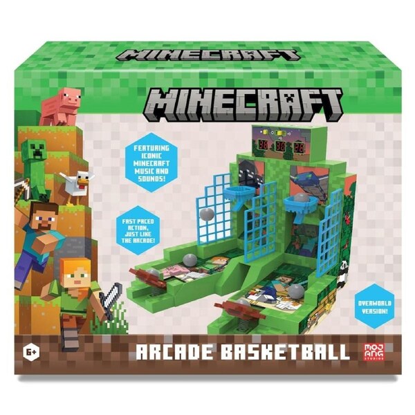 Minecraft Overwold Arcade Basketball