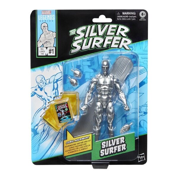 Marvel Legends Series The Silver Surfer #1 Silver Surfer Action Figure