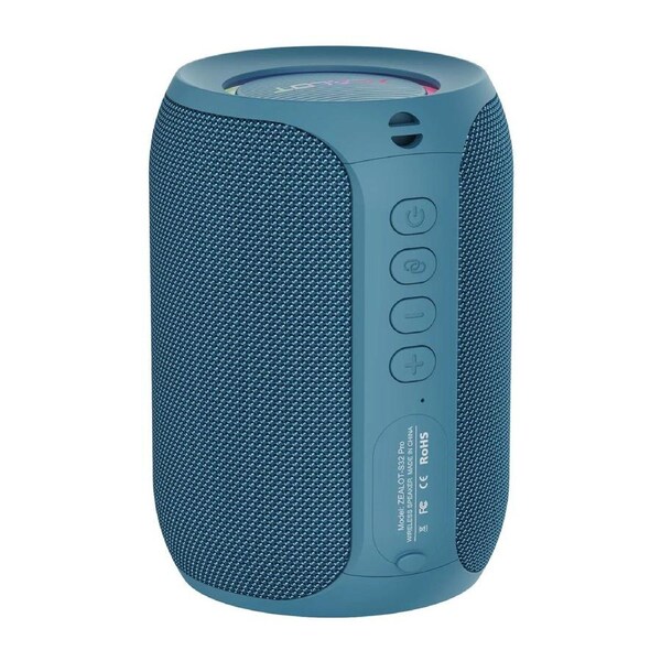 Bluetooth Wireless Subwoofer Speaker Blue