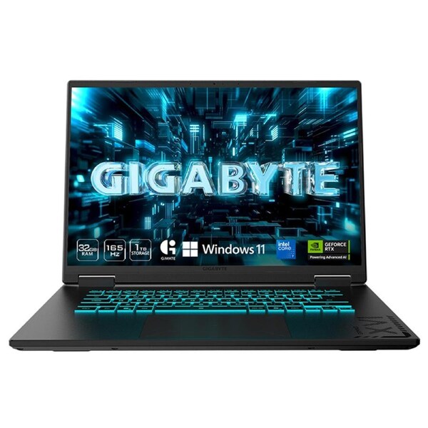 Gigabyte A16 Pro GA6DH 16in WQXGA 165Hz IPS Core 7 240H RTX 5080 1TB SSD 32GB RAM W11H Gaming Laptop (GAMING A16 PRO DYHG5AUCC4SH)