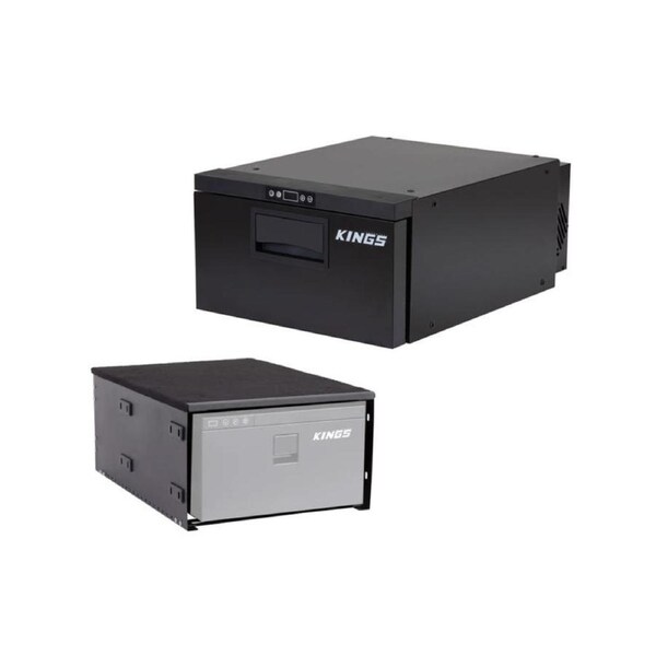 Kings 30L Stayzcool Drawer Fridge Freezer + Drawer Compartment Small