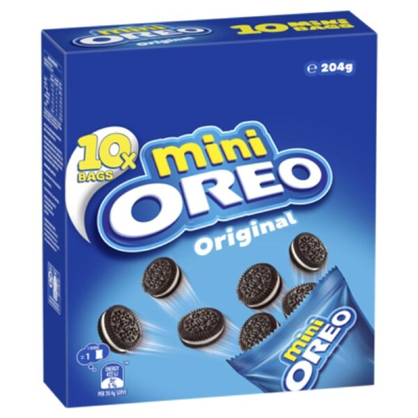 Oreo Biscuits Chocolate Original Mini 204g x 1