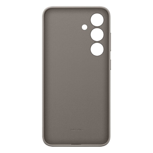 Samsung Galaxy S24 Faux Leather Case GP-FPS921HCAAW - Taupe Grey