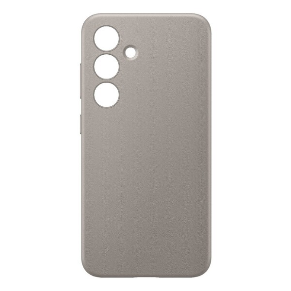 Samsung Galaxy S24+ Plus Faux Leather Case GP-FPS926HCAAW - Taupe Grey