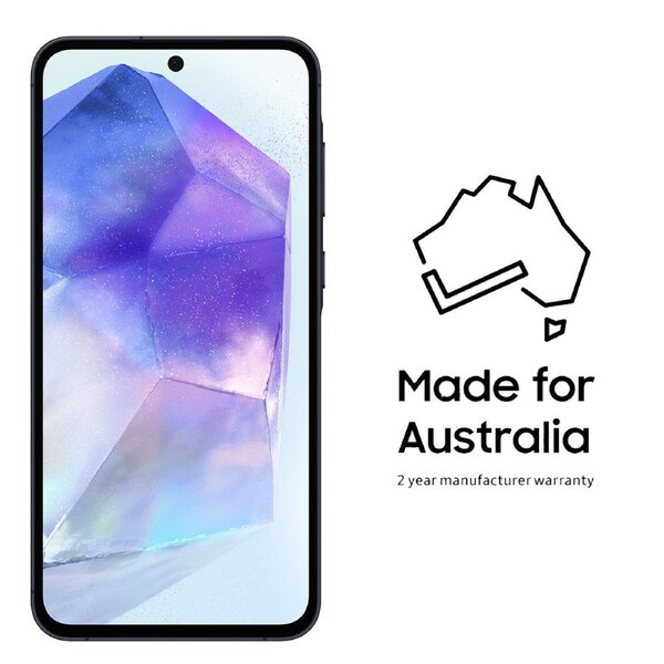 Samsung Galaxy A55 5G (Dual Sim, 128GB/8GB, 6.6') Navy