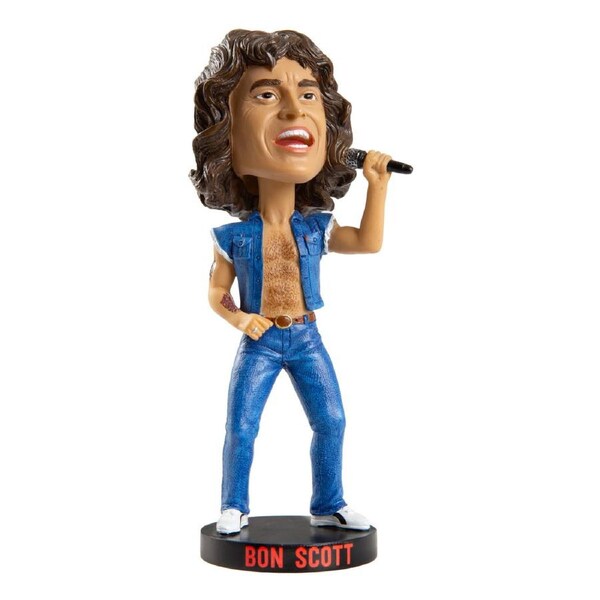 ACDC Logo Collectable ACDC Bon Scott Bobblehead Statue