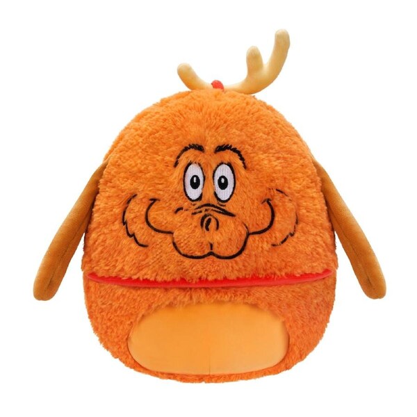 Squishmallows Fuzzamallows Dr Seuss The Grinch Max the Dog 8 inch Plush