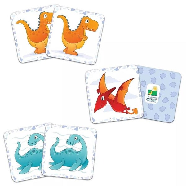 LEarning Journey My First Match It Dino Memory Game