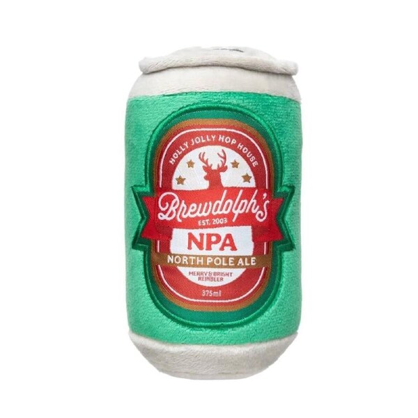 FuzzYard Brewdolphs NPA Christmas Plush Dog Toy