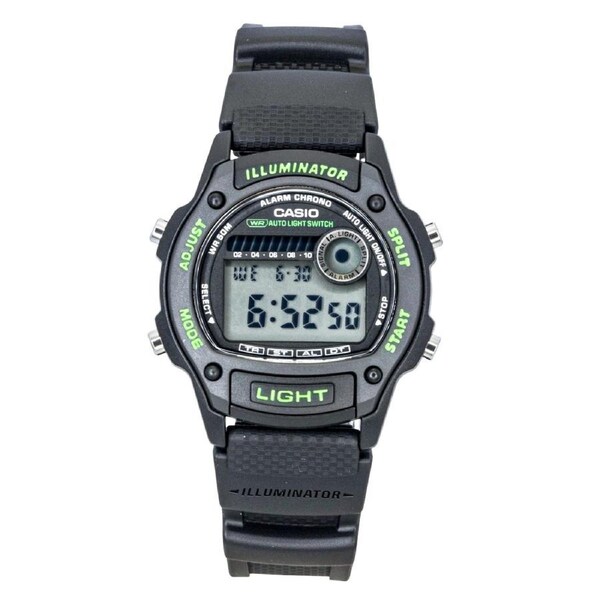 Casio Standard Digital Bio-Based Resin Strap Quartz W-220H-1A3V Unisex Watch