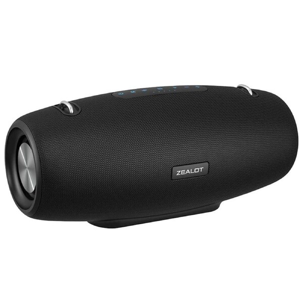 Bluetooth Speaker with Shoulder Strap Black