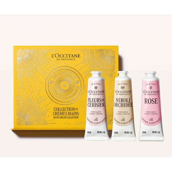 L'Occitane Floral Hand Cream Trio Set