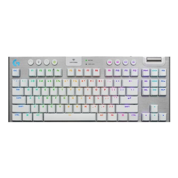 Logitech G915 X Lightspeed TKL Wireless Gaming Keyboard - White English Tactile [920-012748]