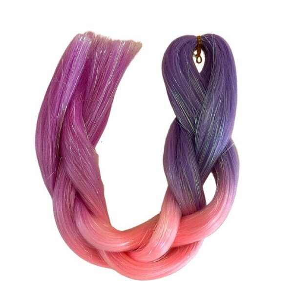 Braiding Hair - Twilight Sparkle - Synthetic 24" / 100g