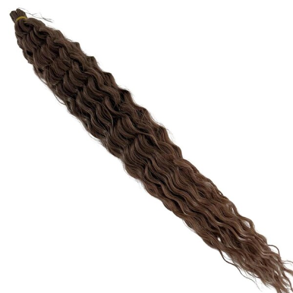 Wavy Braiding Hair - Brunette - 20" / 80g