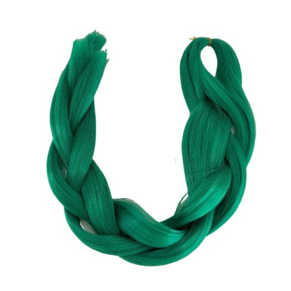 Braiding Hair - Green - Synthetic 24" / 80g