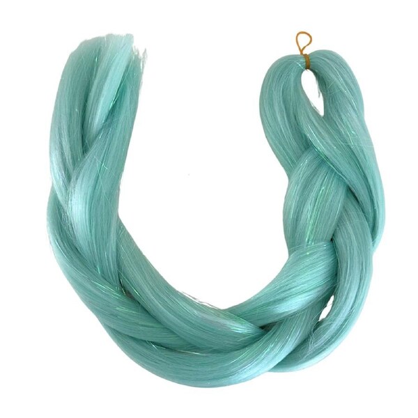 Braiding Hair - Mint Shimmer - 24" / 100g