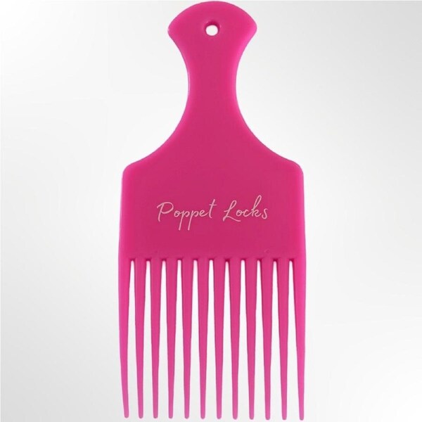 Wide Tooth Hair Comb - Pink