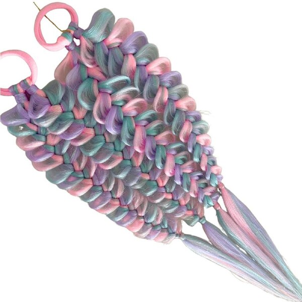 Fairy Locks Hair Extension Set - Little - Sorbet - 18“ 2 pc