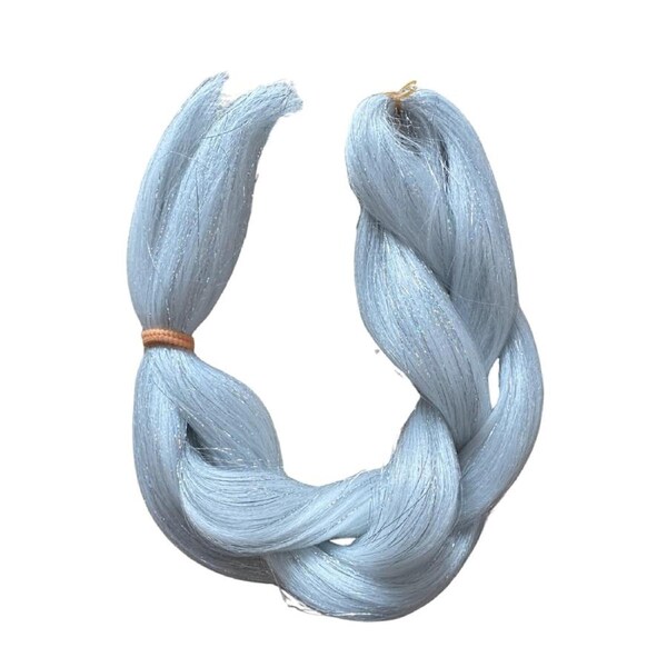 Braiding Hair - Silver Shimmer - 24" / 100g