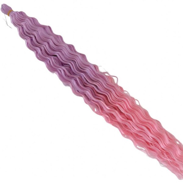 Wavy Braiding Hair - Fairy Floss - 20" / 80g