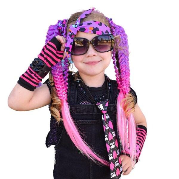 Long Fairy Locks - Nerds - 24“ 2pc