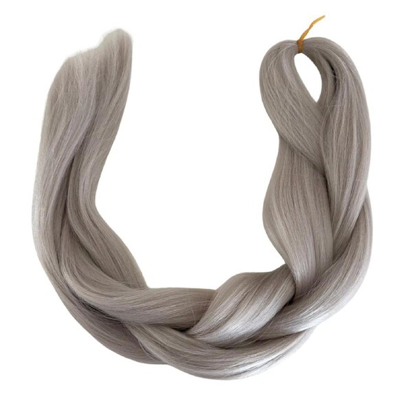 Braiding Hair - Grey - 24" / 80g