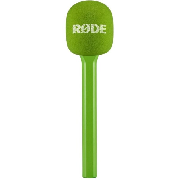 Rode Interview GO Green - Handheld Adapter Reporter-Style Microphone