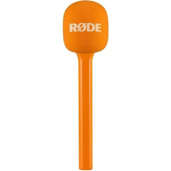 Rode Interview GO Orange - Handheld Adapter Reporter-Style Microphone