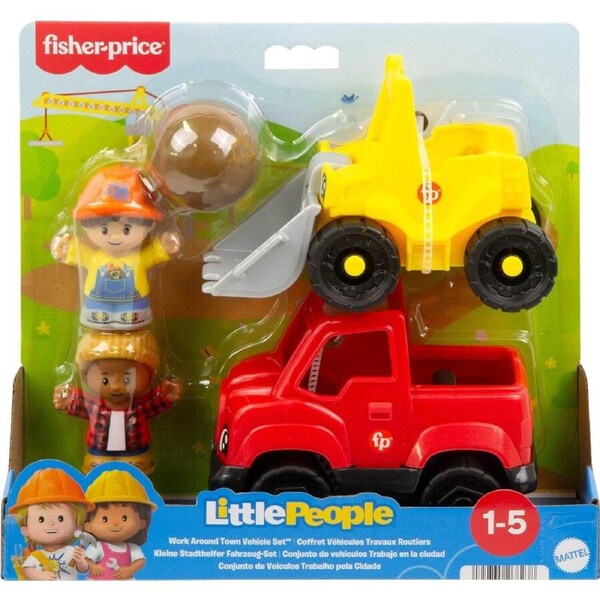 Fisher-Price Little People Work Around Town Vehicle Play Set