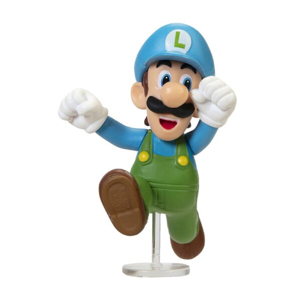 World of Nintendo Super Mario Ice Luigi 2.5 Inch Figure