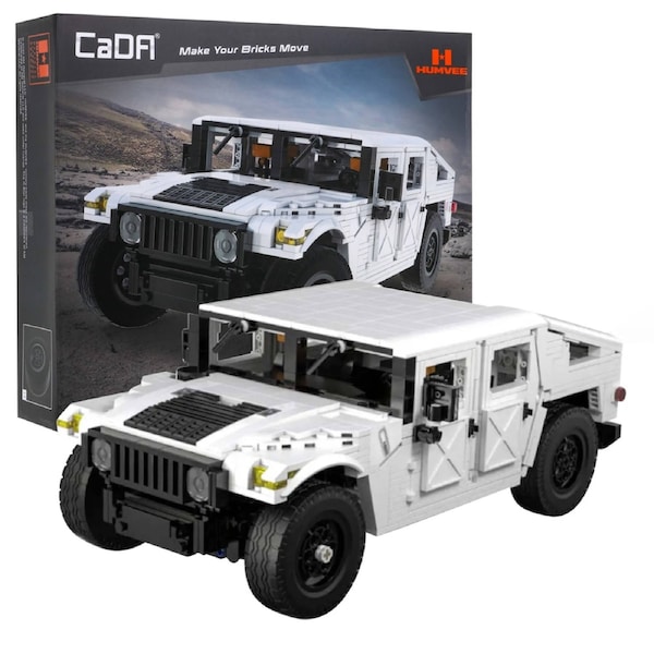 CaDa Humvee Off-Road Truck 1:24 Scale Building Kit (328pc)