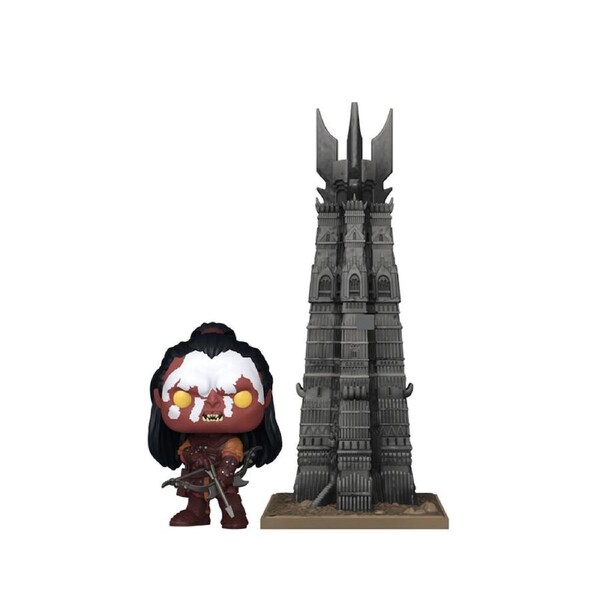 Funko The Lord Of The Rings Lurtz With Orthanc Pop! Town Vinyl Figure