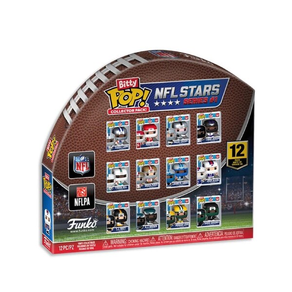 Funko NFL Football NFL Stars Series 01 Bitty Pop! Vinyl Figure 12-Pack