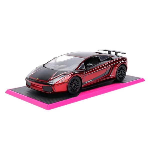 Jada 1:24 Scale Pink Slips Lamborghini Gallardo Superleggera Diecast Vehicle