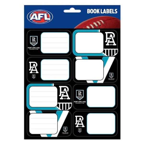 Adelaide Port Power AFL LOGO Car School Books Stickers Decals Labels