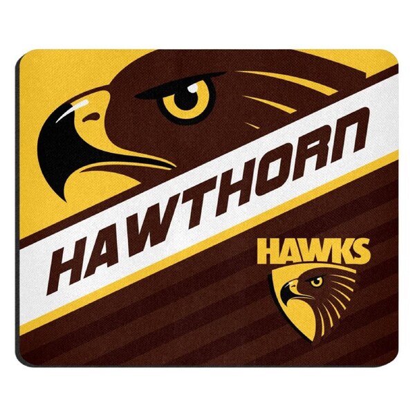 Hawthorn Hawks AFL Aussie Rules Computer Mouse Pad Mat