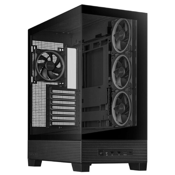 ASUS A31 Plus Tempered Glass ARGB ATX PC Case - Black [A31 PLUS TG ARGB BLACK]