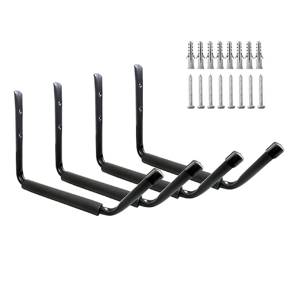 4in1 Wall Mounted Kayak Wall Rack Surfboard Canoe Storage Stand for Garage