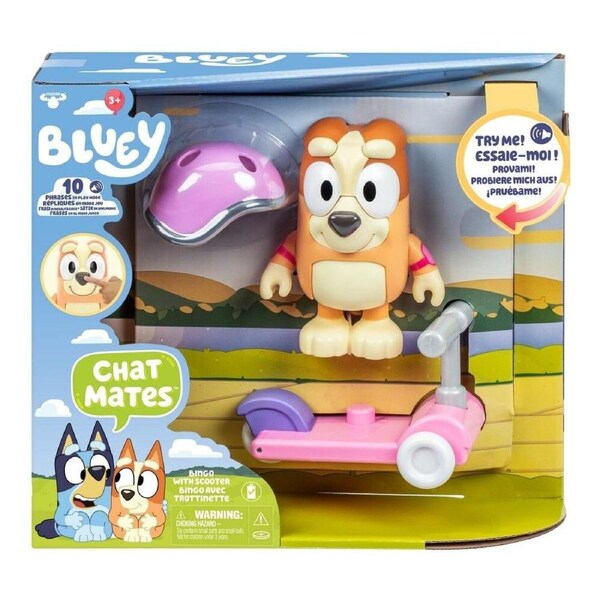 Bluey Chat Mates Bingo with Scooter