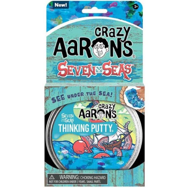 Crazy Aarons Thinking Putty Seven Seas Trendsetters 90g Tin