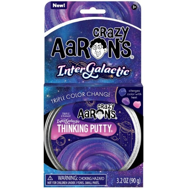 Crazy Aarons Thinking Putty InterGalactic Trendsetters 90g Tin