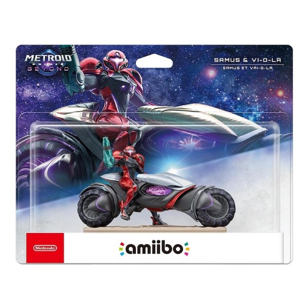 Nintendo Samus and Vi-O-La Amiibo (Metroid Prime 4: Beyond)