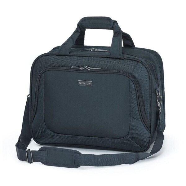 Tosca Oakmont Business Travel Tote/Work Bag With Laptop Pocket Navy