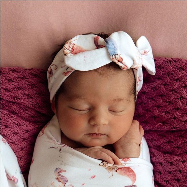 Snuggle Hunny Mermaid Organic Topknot