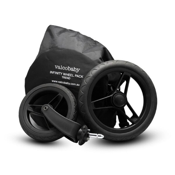 4pc Valcobaby Infinity Stroller Pram Wheels Puncture Proof For Trend 4 Ultra Duo