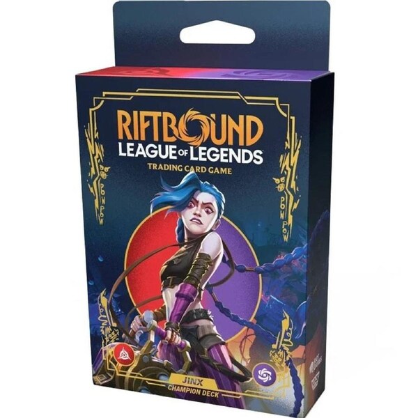 Riftbound: League of Legends TCG Set One Origins Champion Deck Cards Jinx