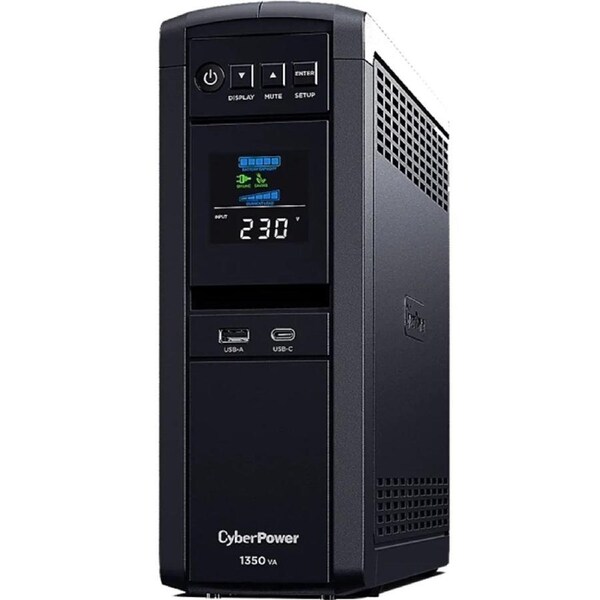 Cyberpower UPS CP1350EPFCLCD 6 Port Tower Form 1350VA Uninterruptible Power Supply