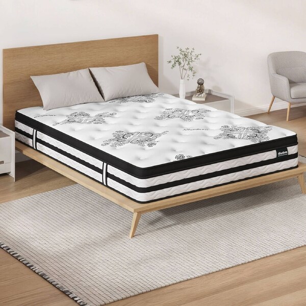 ALFORDSON Mattress 22CM Euro Top Single Bed