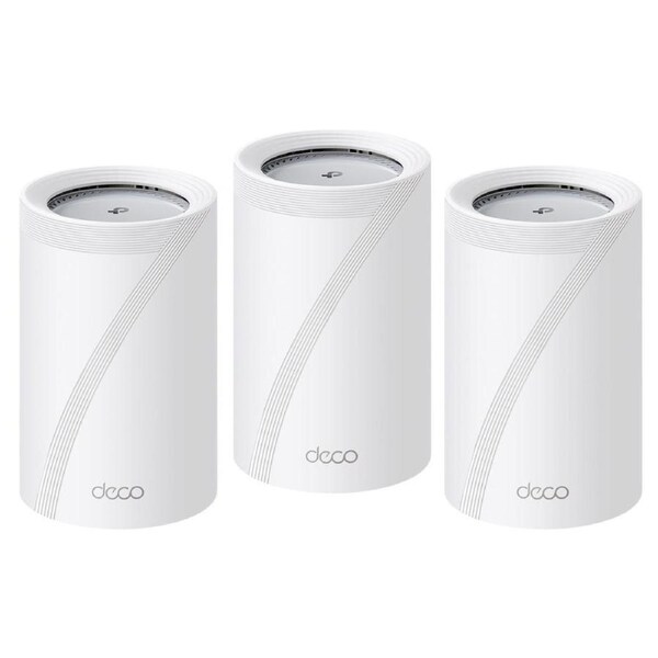 TP-Link Deco BE65 Pro [3 Pack] BE11000 WiFi 7 Mesh System Tri-Band 10G Multi-Gigabit